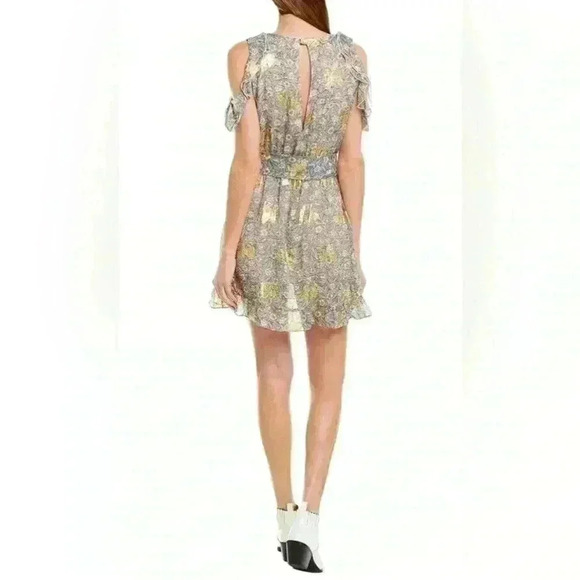 The Kooples Western Flowers Dress Size 2 - Picture 2 of 7